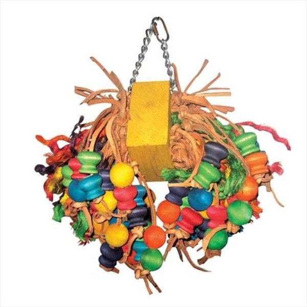 A&E Cage A&E Cage HB143 Medium Cluster With Hanging Wood Balls HB143